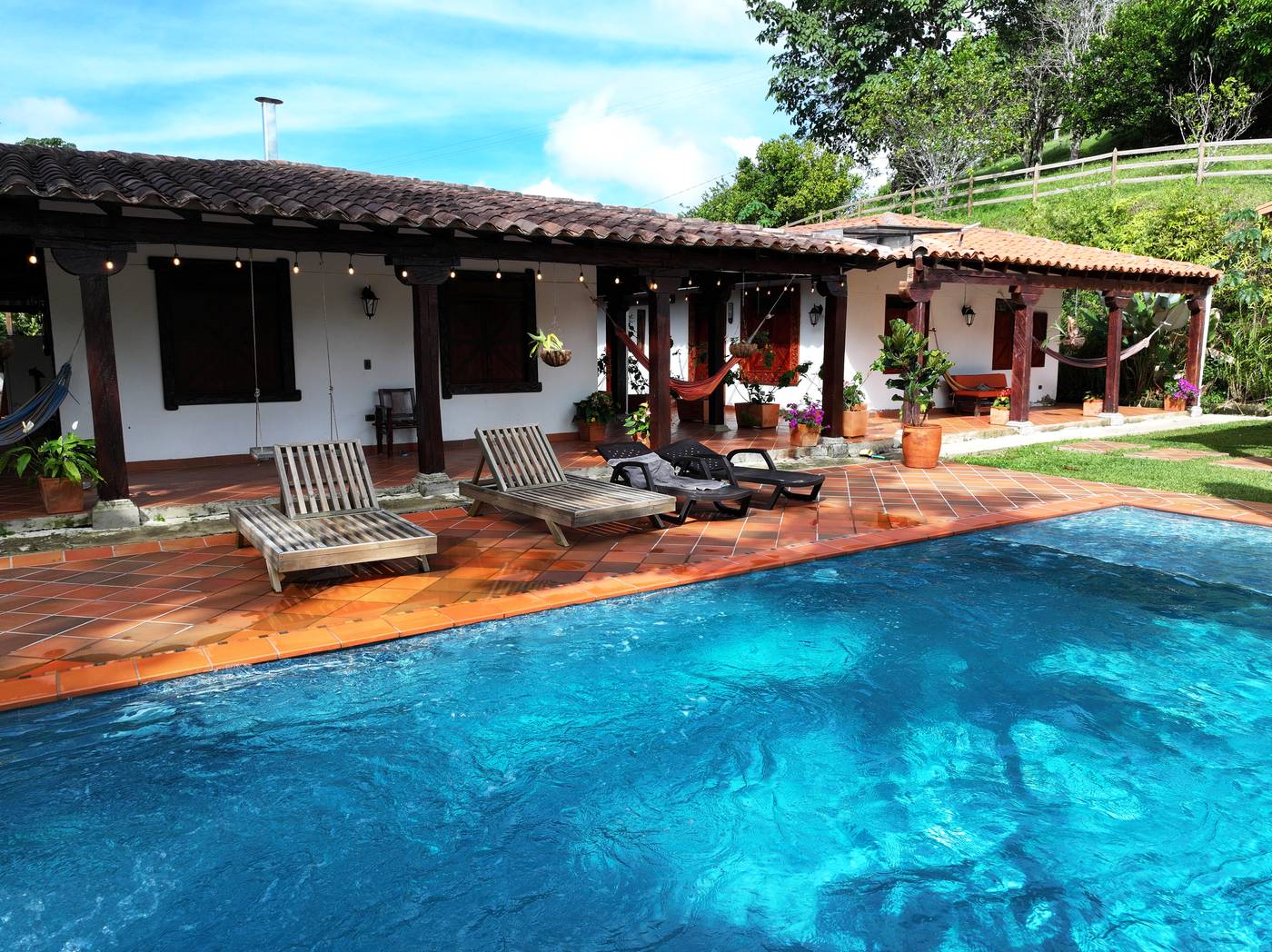 La piscina